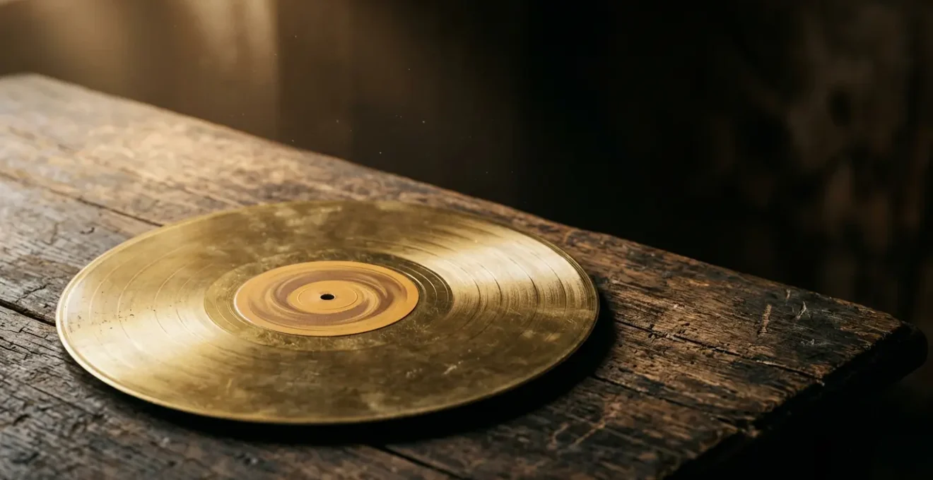 Symbolic representation of musical longevity and timeless cultural impact across generations