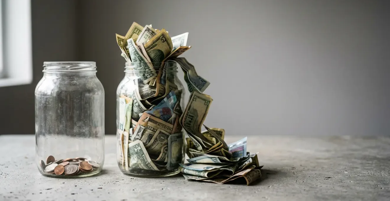 Conceptual representation of streaming revenue disparity for independent musicians