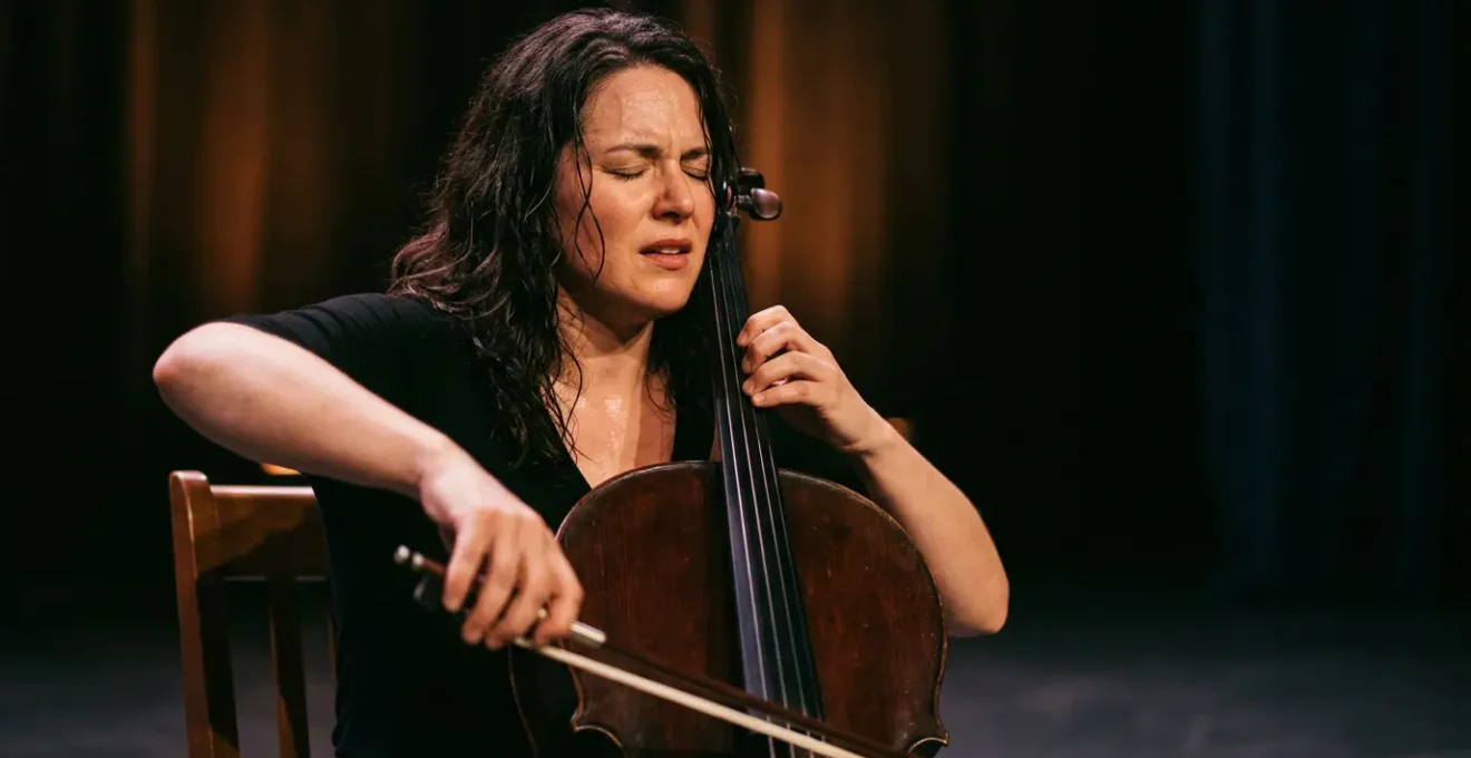 Musician performing with intense expression showcasing dynamic control and emotional connection