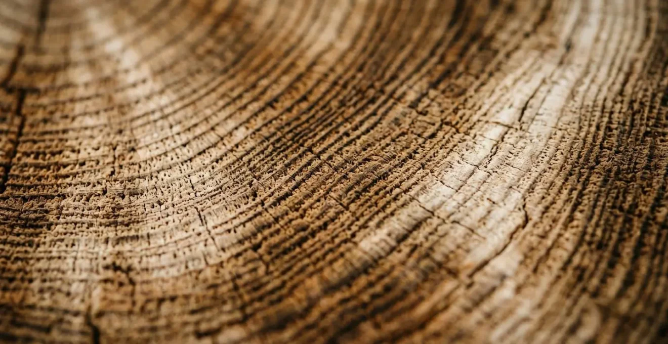 Close-up of organic textures showing growth patterns and natural evolution over time